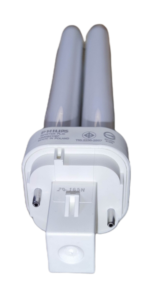 Philips 10W pinlight G24d-1 CFL energy-efficient compact fluorescent bulb for bright lighting
