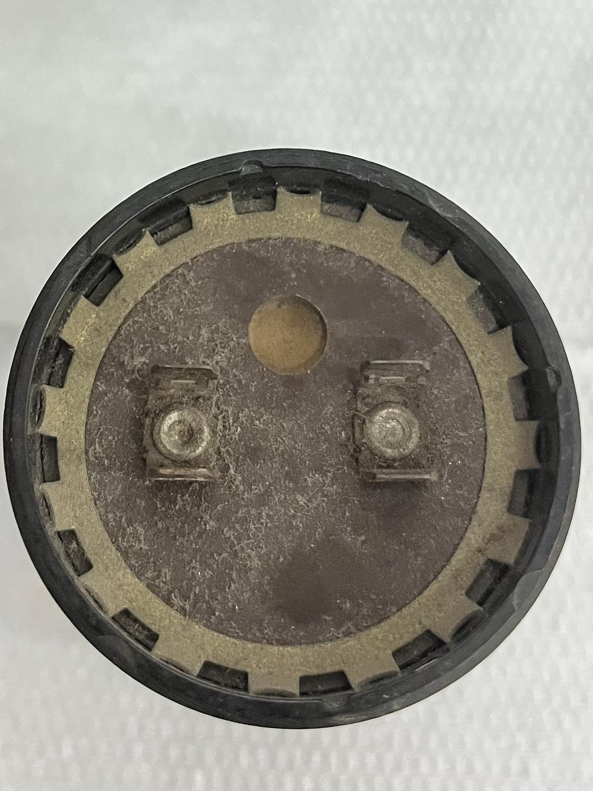 Philips 1175-1410MFD motor start capacitor electrical component with two terminals