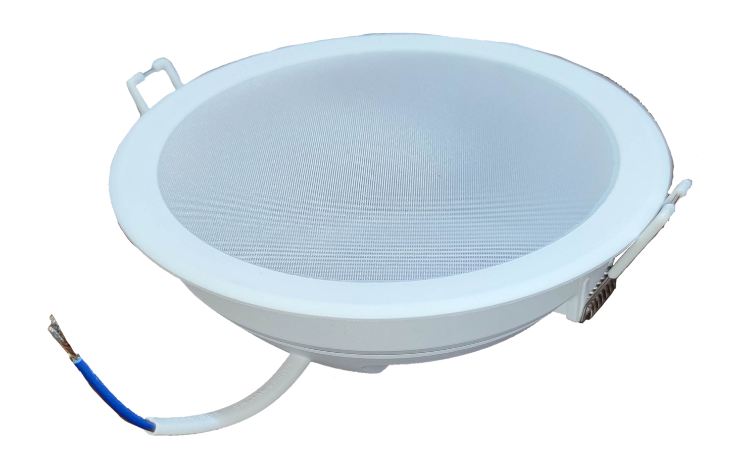 Philips 13W Round LED Downlight Cool White 220V ceiling light with white frame and wired connection