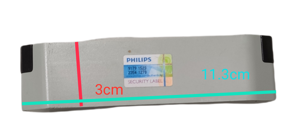 Philips Certa Drive 21W 30-42Vdc driver with dimensions of 11.3cm and 3cm for efficient lighting installations