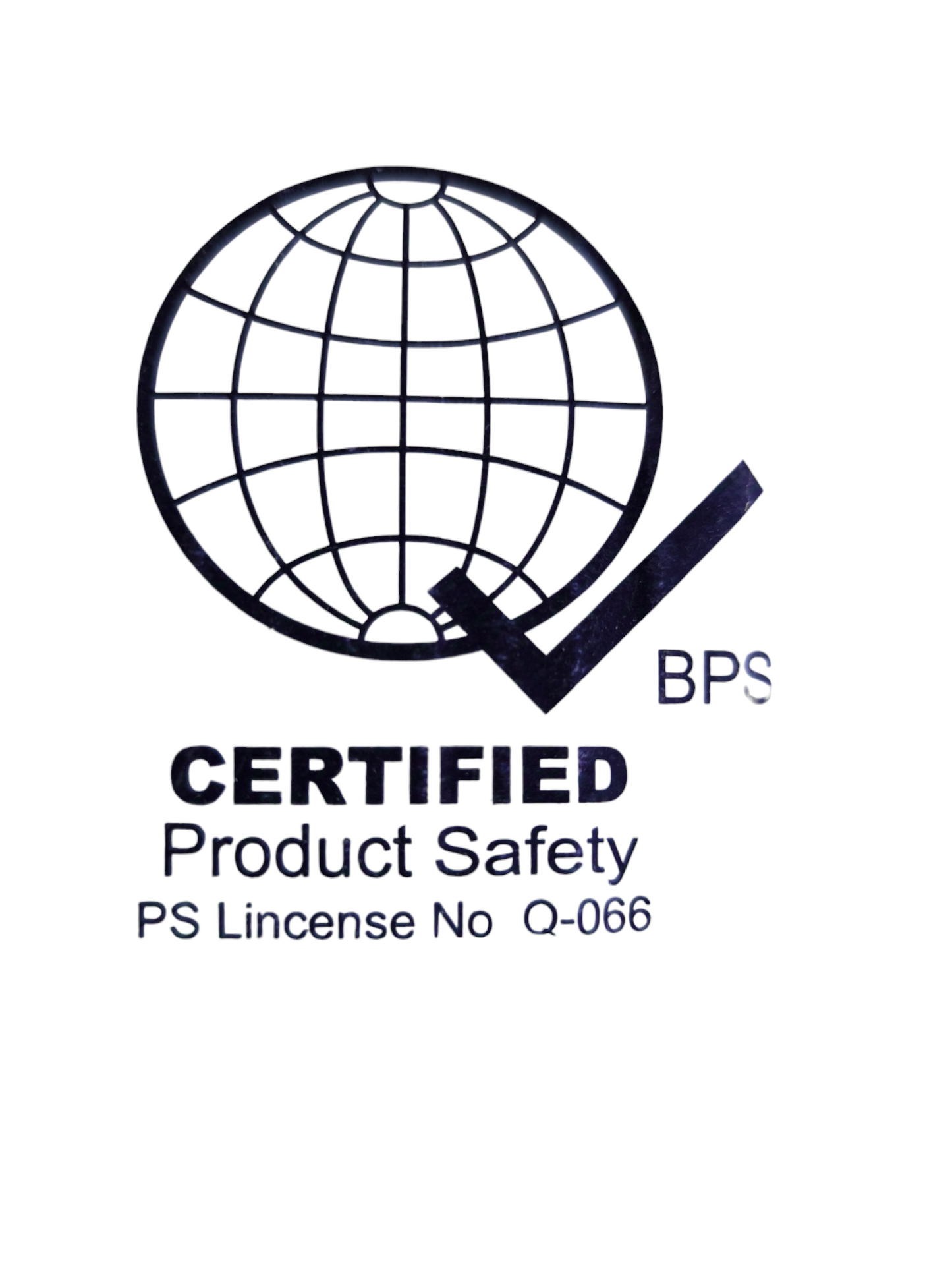 Philflex certified product safety label for THHN wire 8.0 mm stranded with PS license number