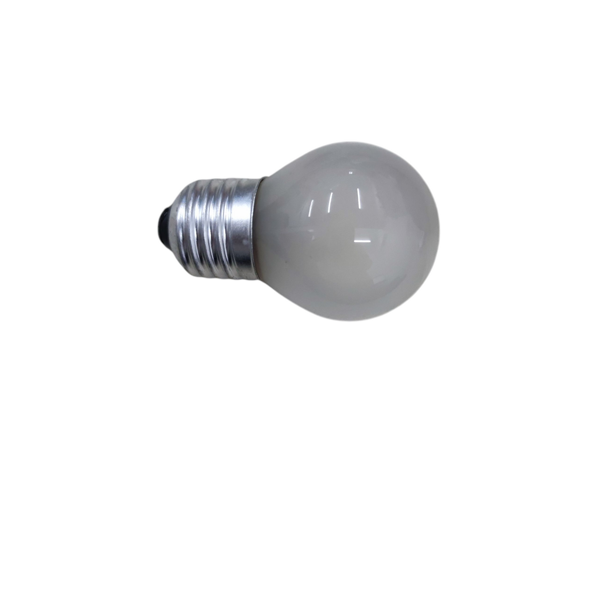 Pollux 40W incandescent bulb with a smooth white globe and standard base for interior lighting