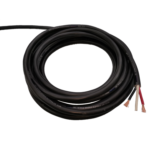 Phelps Dodge Power Cable AWG 14 3 Core in Black, ideal for electrical connections and wiring projects
