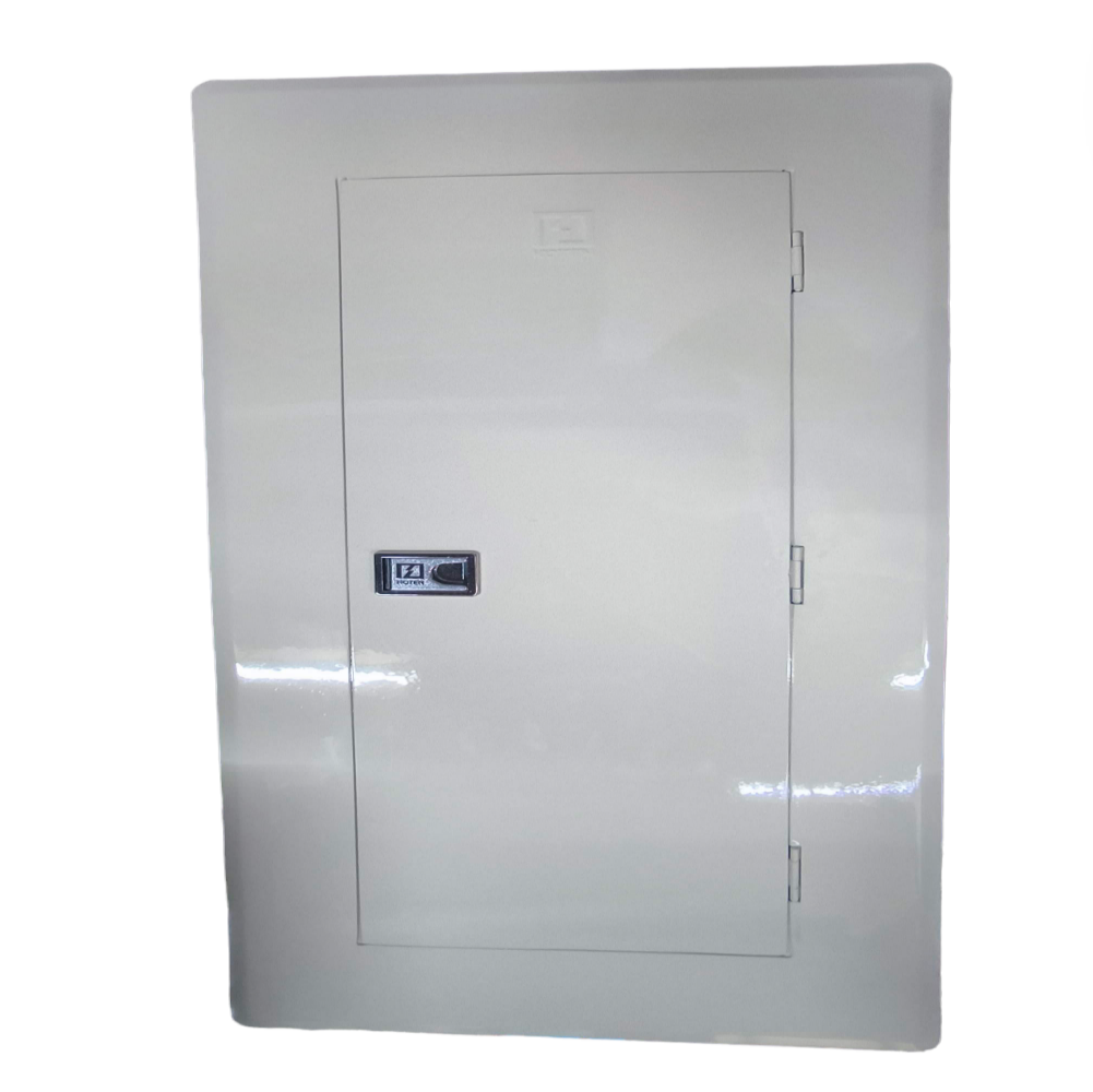 Koten 200A Panel Board 2 Pole 16 Branches metal electrical distribution panel with hinged door and latch