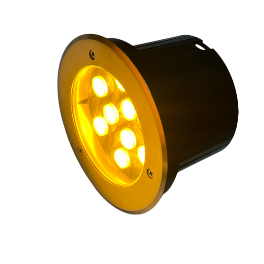 China 9W LED Pool Lights 12VDC Yellow Color