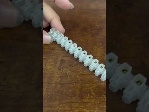 Grippes 5A 12 Pairs PVC Terminal Block (5Pcs)