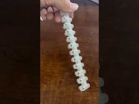 Grippes 30A 12 Pairs PVC Terminal Block (2PCS)