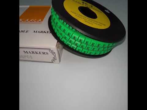 Grippes (K) Cable Marker 3.6mm to 5.2mm 500pcs EC-2G