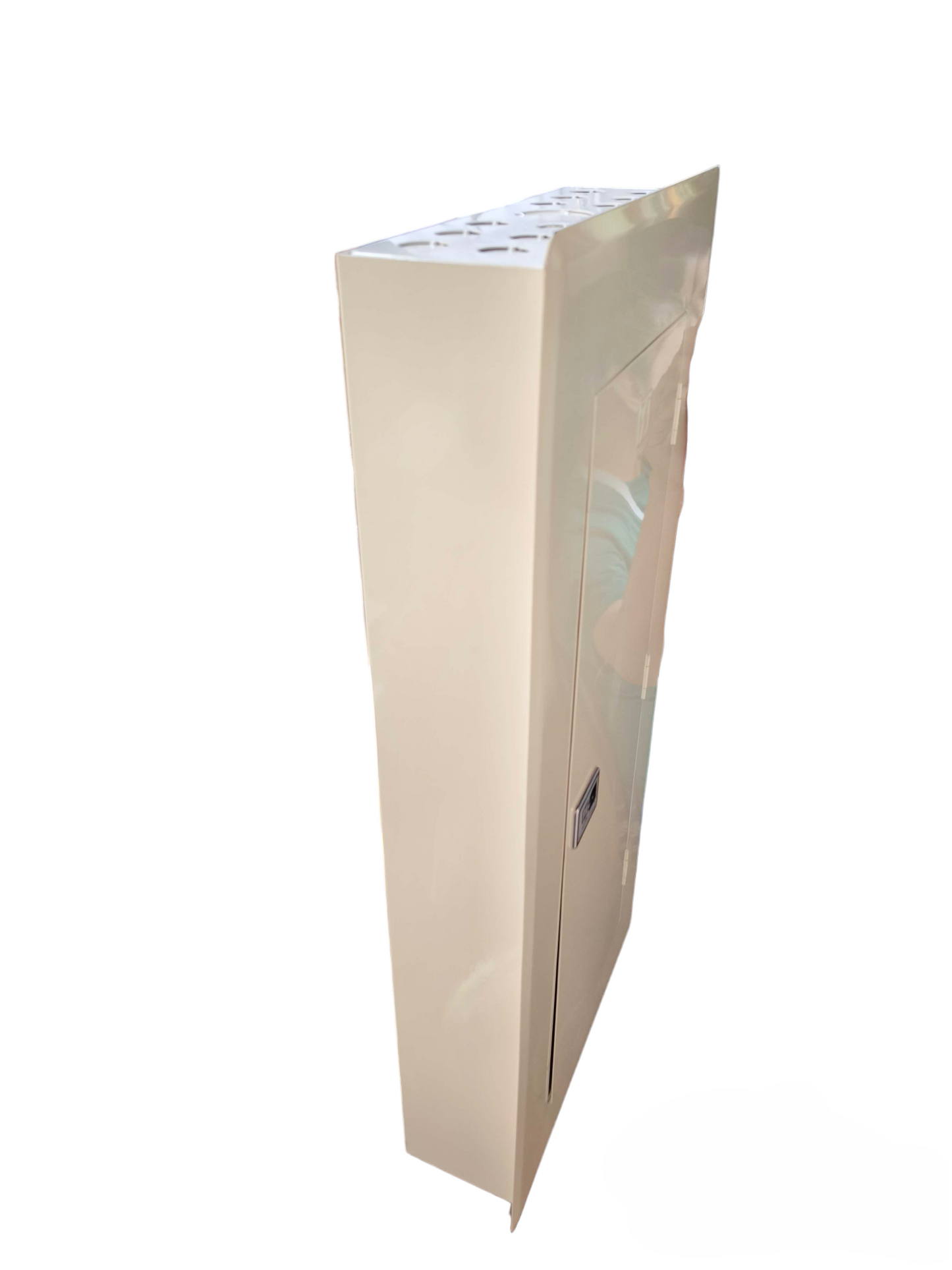 Koten 14 Branches Panel Board 150A 2P Main metal distribution enclosure in beige for residential use