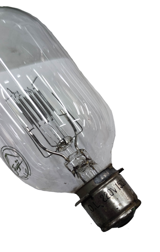 Fuji incandescent bulb Projector Lamp 1500W B22 220V with clear glass and metal base
