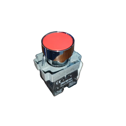 Grippes Push Button Switch 22mm with Metal Head red button and metal casing for power control