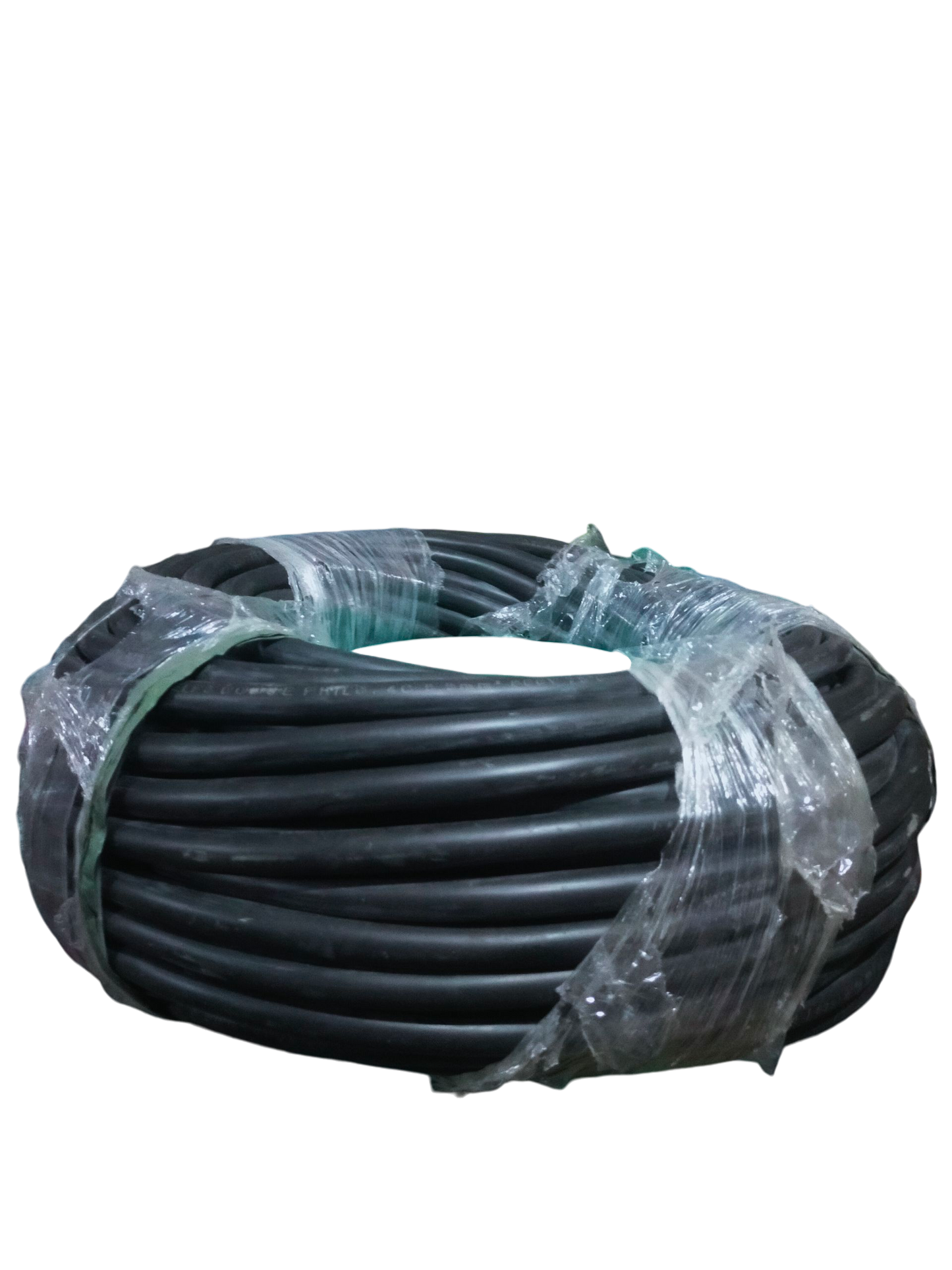 Coiled Phelps Dodge 4 core royal cord 5.5mm electrical wire wrapped in plastic