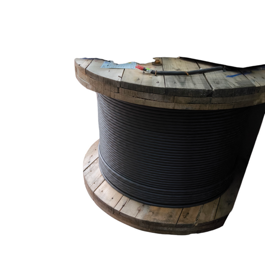 Phelps Dodge Royal Cord 30mm 2 Core - 60 Meters wire spool on wooden reel for electrical use