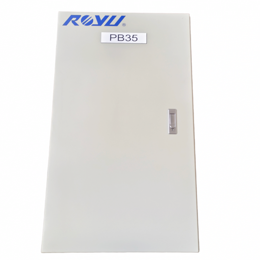 Royu 18 Branches Panel Board Only For Miniature white electrical distribution board PB35