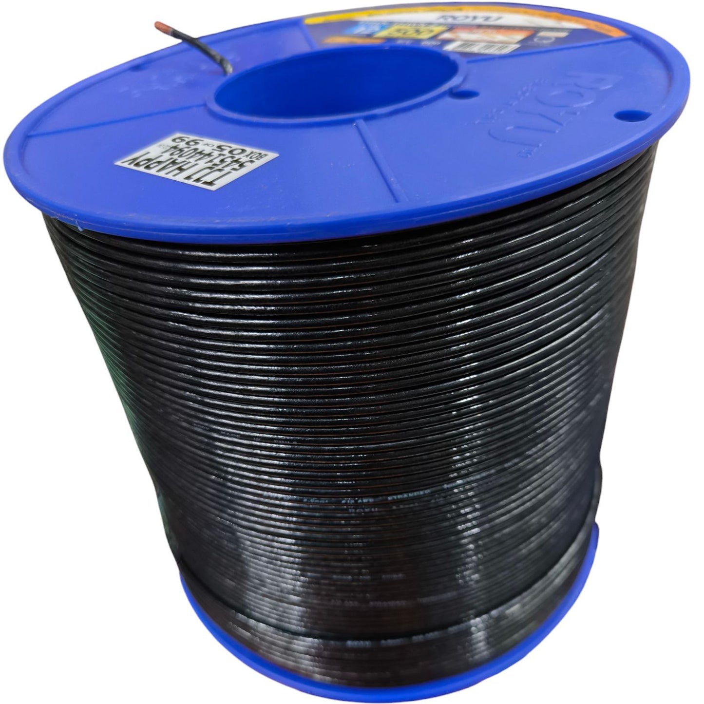 Royu 3.5mm Stranded Wire AWG 12/7 Pre Cut THHN/THWN (1 Meter) Black