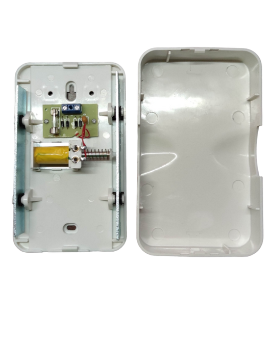 Royu Digital Door Lock component showing internal circuit and spring mechanism for Door Bell 220V RDOR2