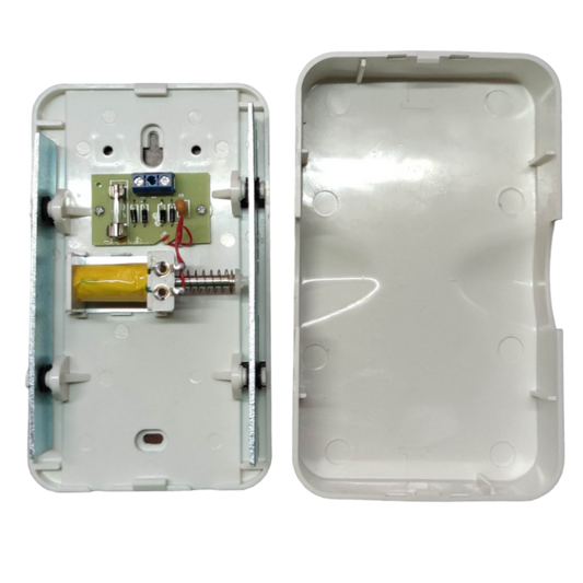Royu Digital Door Lock component showing internal circuit and spring mechanism for Door Bell 220V RDOR2