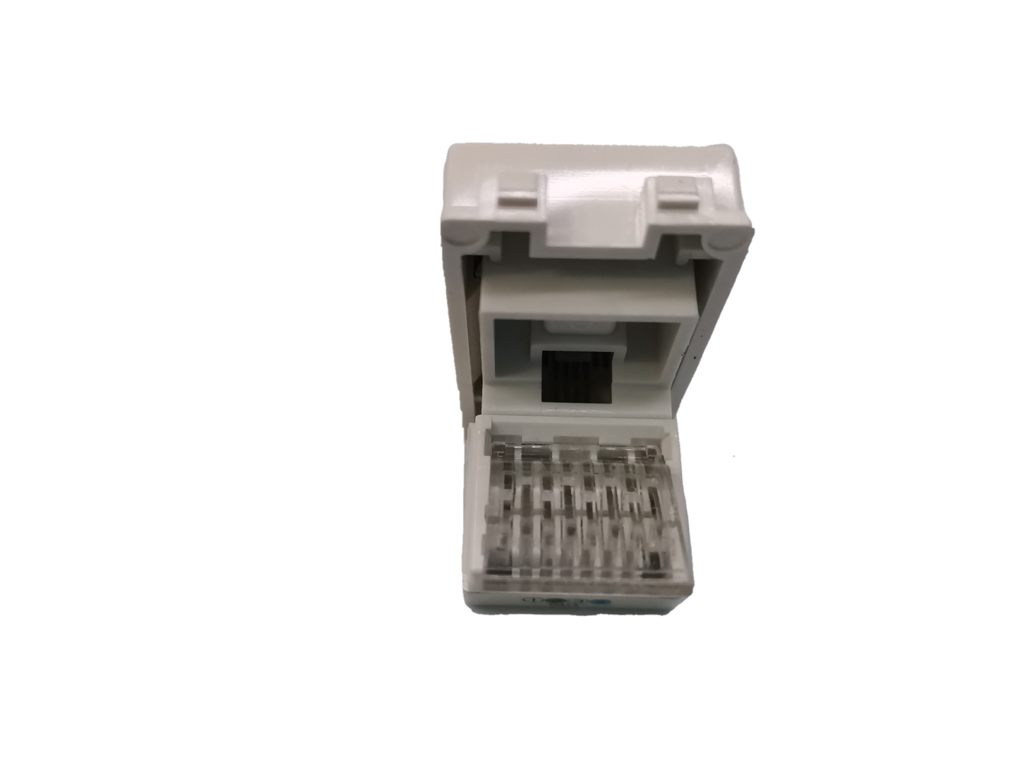 Royu Telephone Modular Jack RWX1 white telephone connector jack for wires and adapters