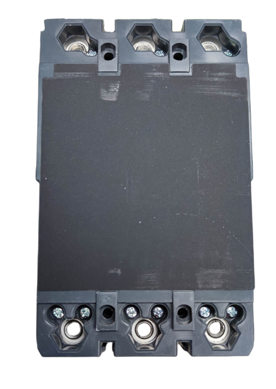 Schneider 125A 3 Pole Industrial Circuit Breaker black with screw terminals and robust design