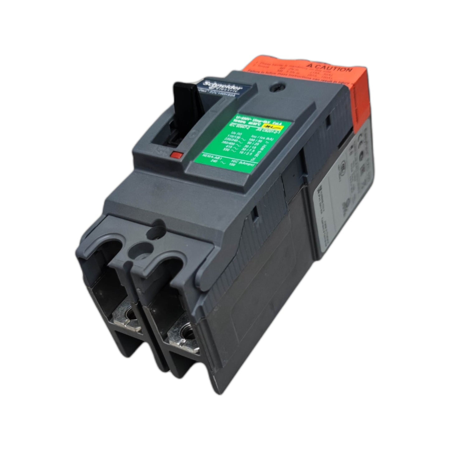 Schneider 40A 2 Pole Breaker Industrial Easy Pact for reliable circuit protection and performance