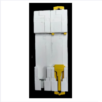 Schneider 63A Miniature Circuit Breaker 2 Pole in white and yellow for electrical protection