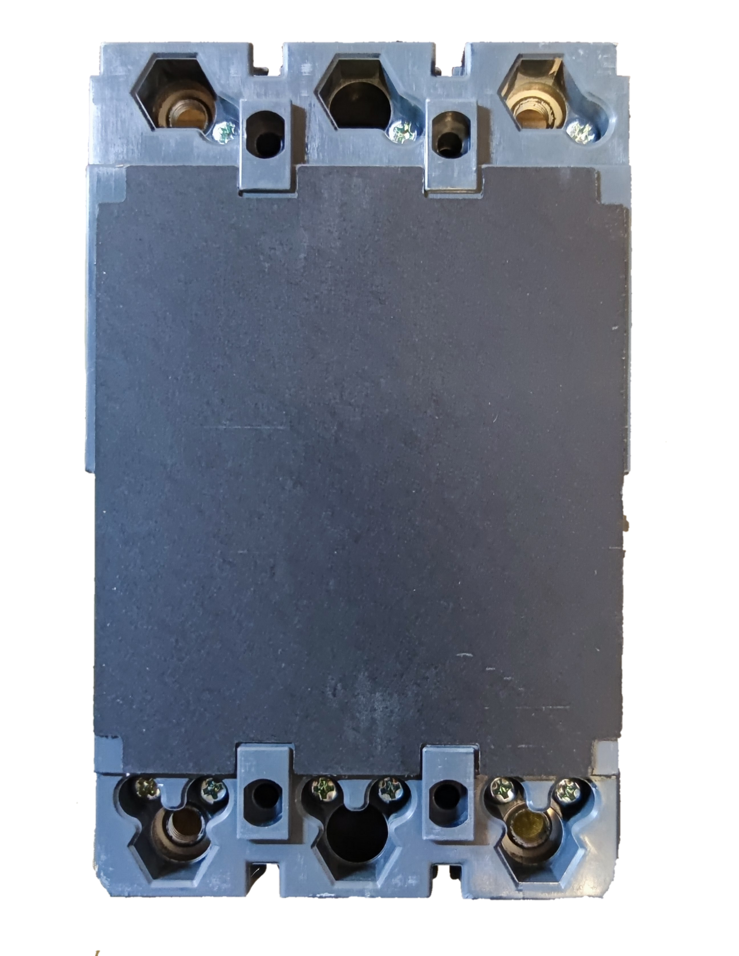 Schneider 125A 2 Pole Single Phase Breaker electrical circuitry component with black and gray body