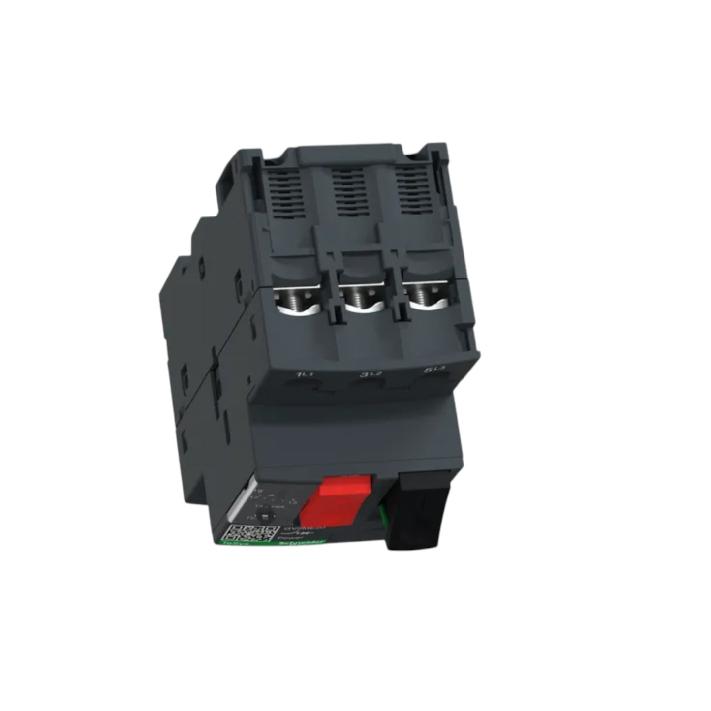 Schneider Motor Protection Breaker 13A to 18A 3P gray three pole motor protector with red green switch