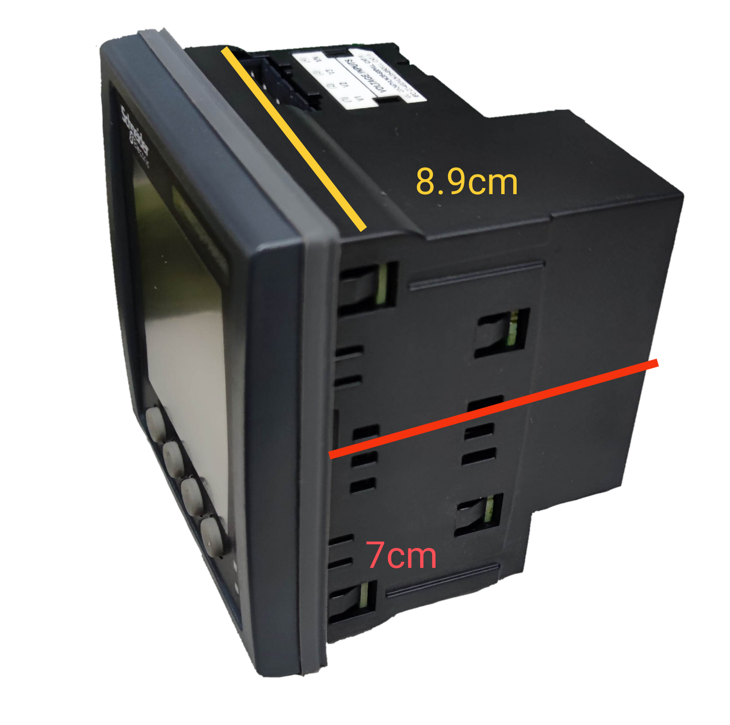 Schneider Power Meter METSEPM5310 electrical trade tool with digital display and compact design