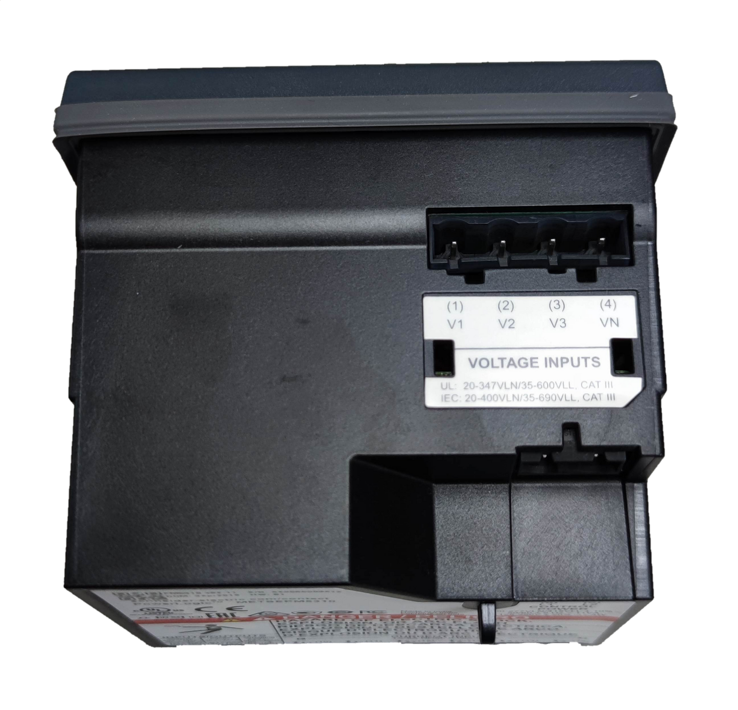 Schneider Power Meter METSEPM5310 electrical trade tool with voltage inputs and black casing