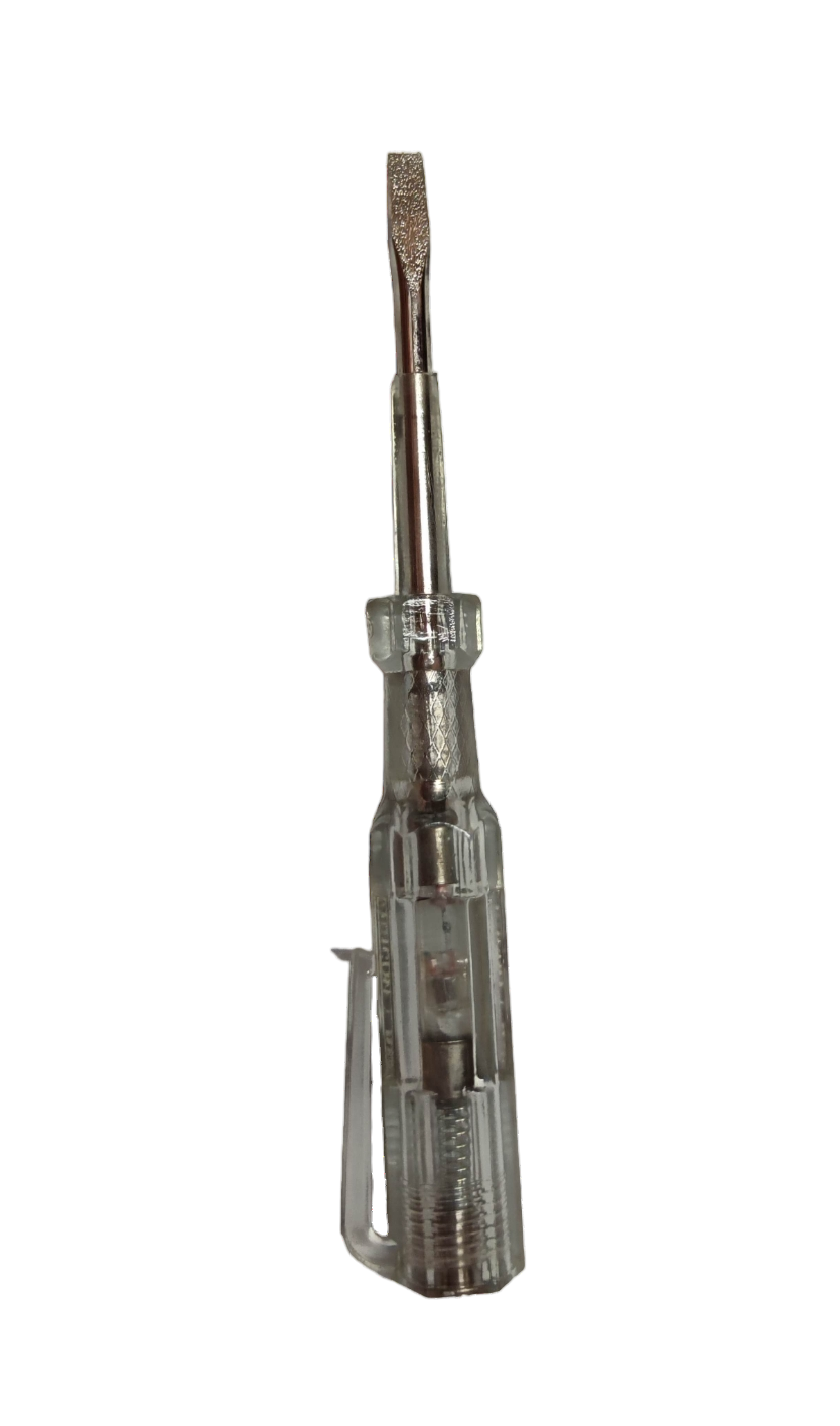 Transparent electrical screw driver made in Japan Rubicon with a durable design for precise work