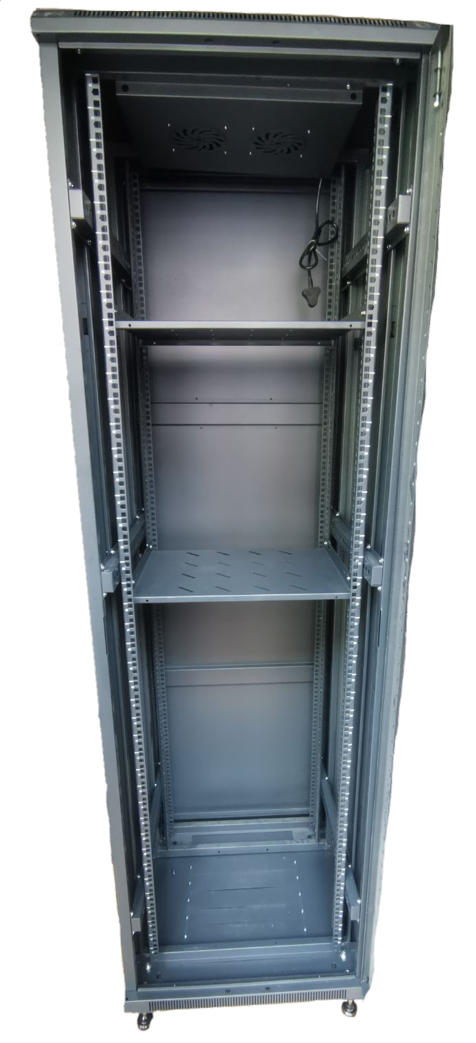 Grippes Server Rack 42U 60cm x 60cm x 196cm black metal electrical circuitry frame