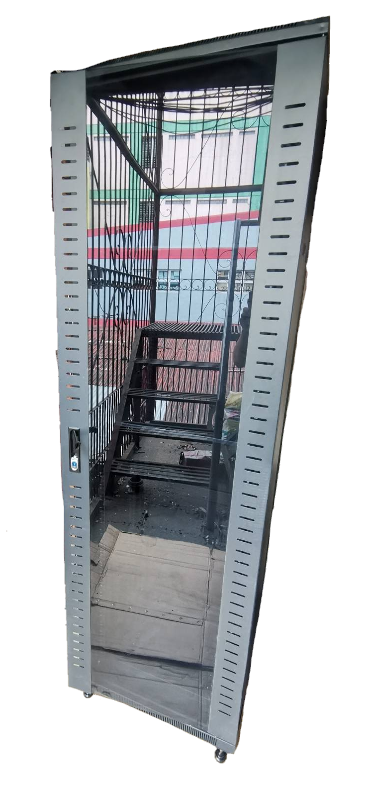 Grippes Server Rack 42U 60cm x 60cm x 196cm metal enclosure for electrical circuitry and parts