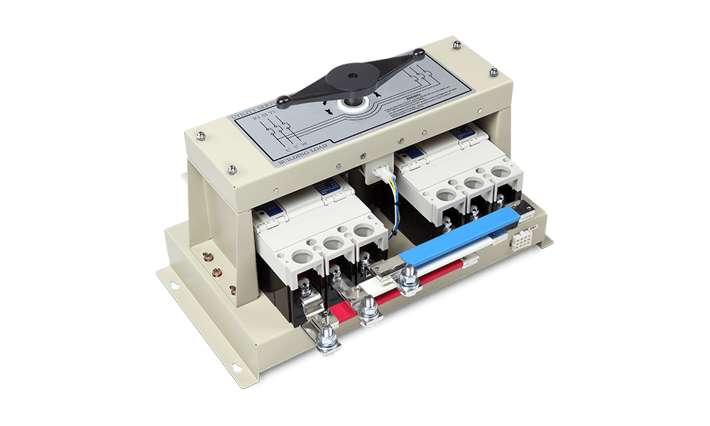 Shihlin 1600A 3Pole 130 KAIC 220V ATS automatic transfer switch module with three poles and bus bars