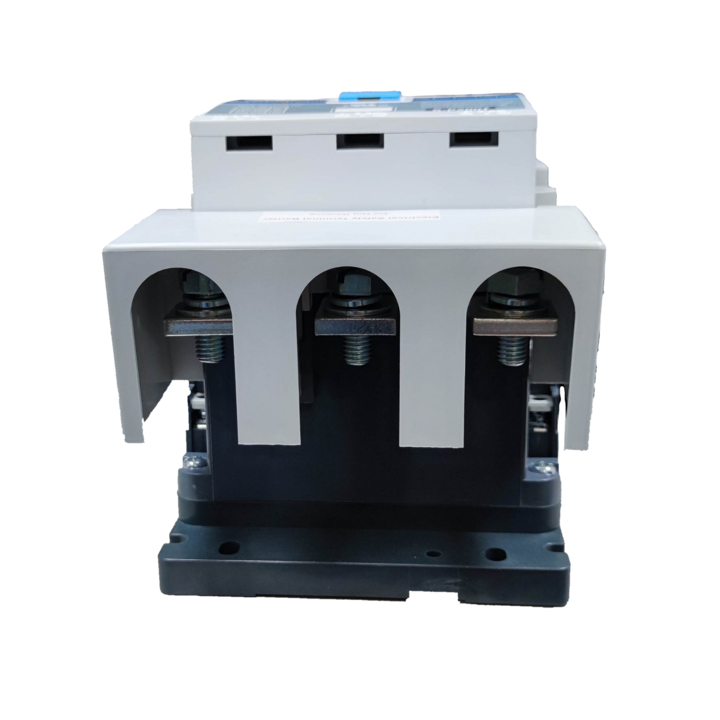 Shihlin Magnetic Contactor 200A 220V with three terminals and sturdy black and white casing