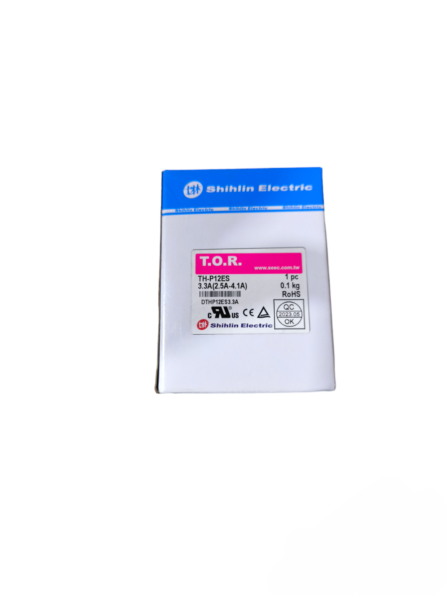 Shihlin Thermal Overload Relay 3.3A in original packaging for electrical circuitry and parts