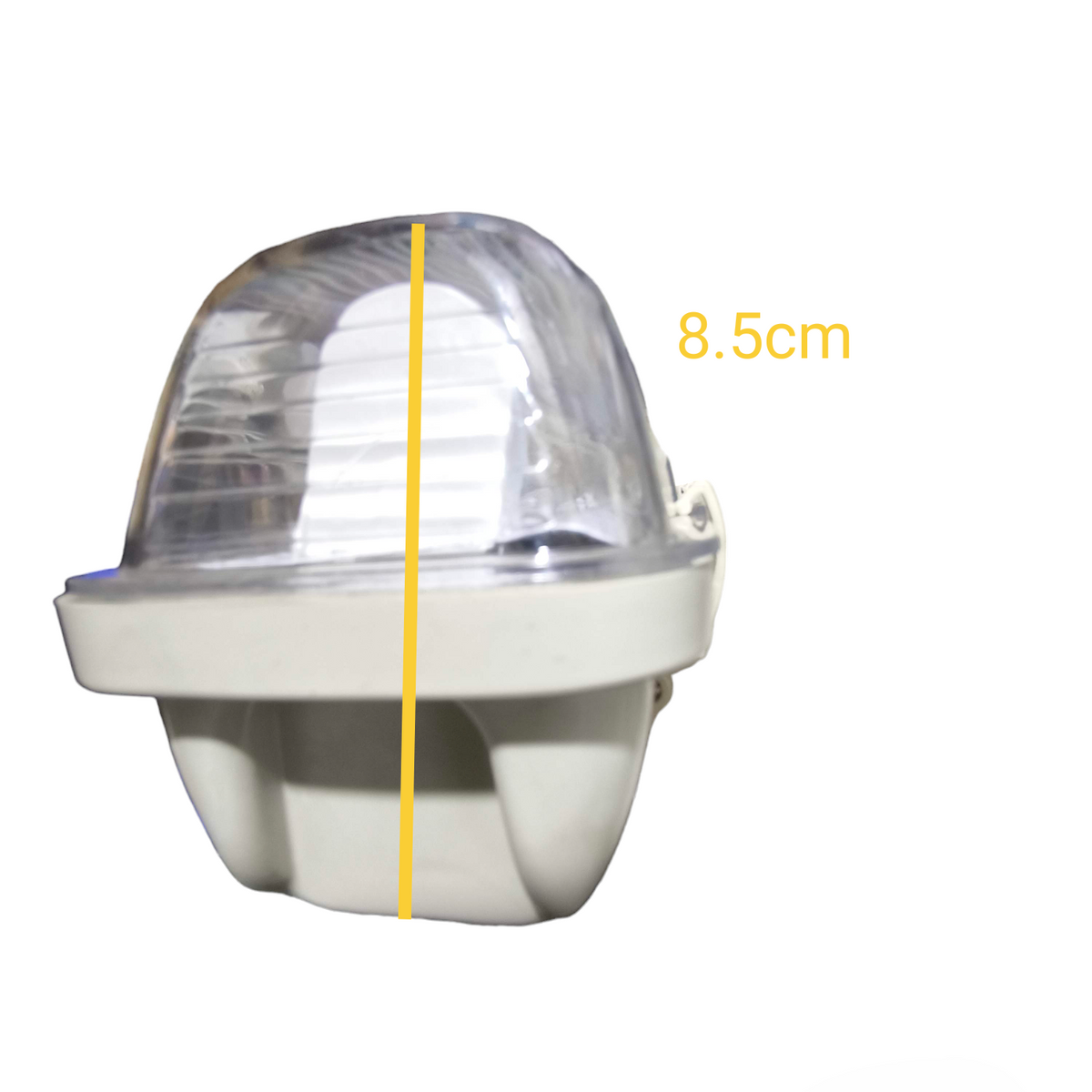 Opple Single Ended 1200mm Fixture Only white lighting installation accessory with clear cover
