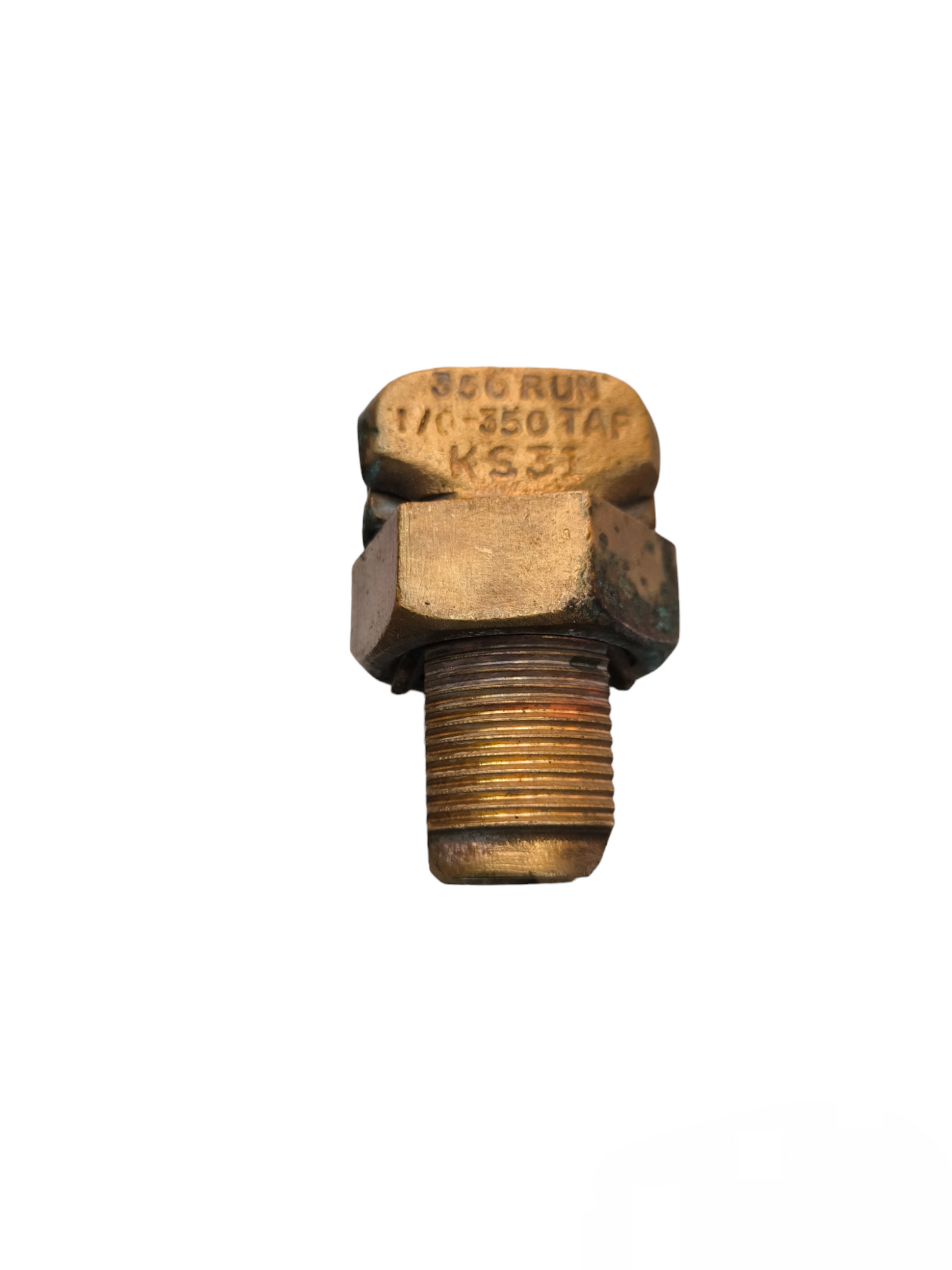 Local electrical circuitry part Solderless Connector 175mm 350MCM brass connector with threaded end