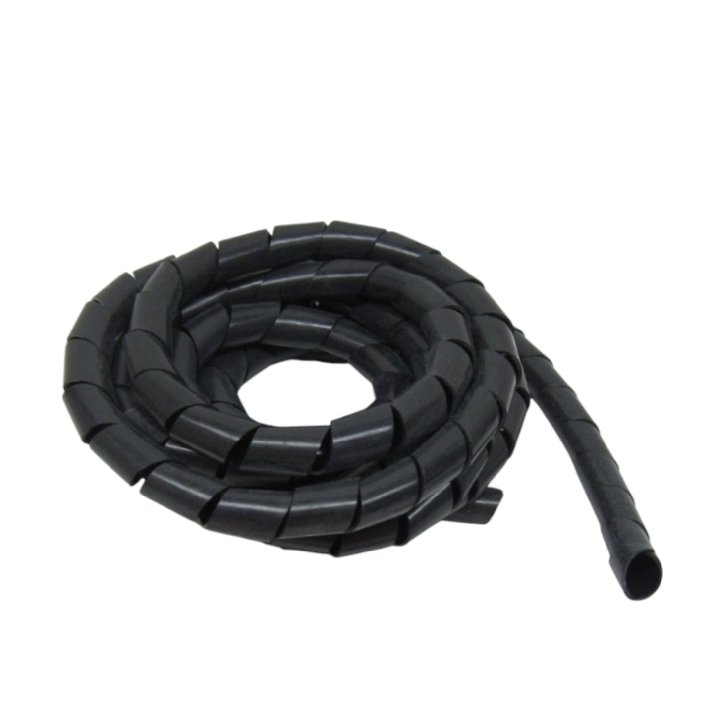 Wixim spiral cable wrap 9mm black 10 Meters for organizing and protecting cables