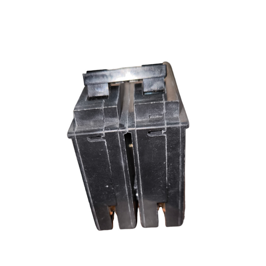Square D 100A 2 Pole Circuit Breaker black electrical component for circuit protection