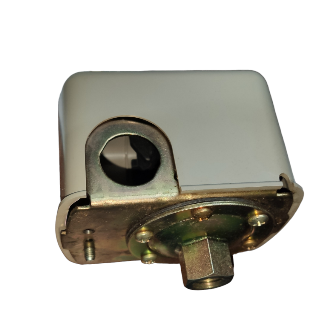 Square D Pressure Switch metal electrical component for controlling pressure in power systems