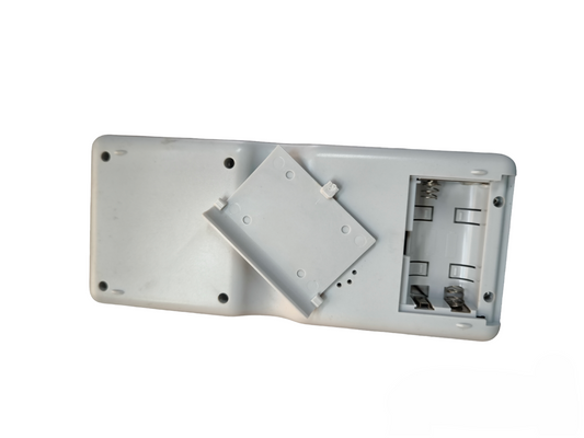 Back view of Combination Table Games showing open battery compartment with Game Popularize by Tetris E-23