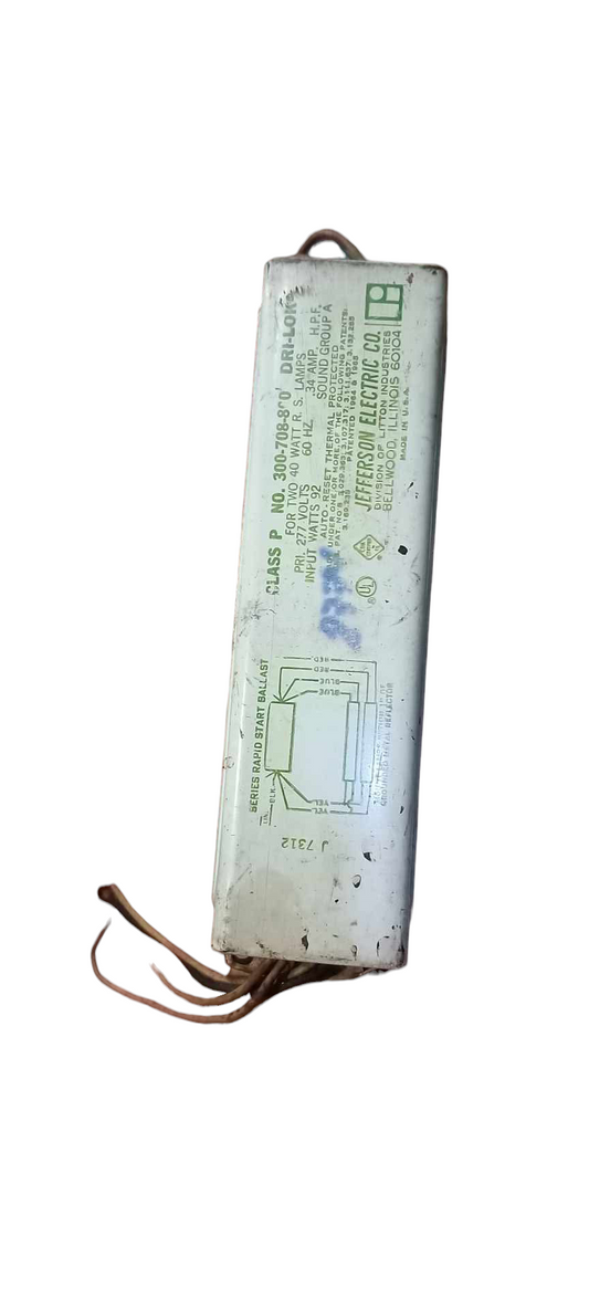 Universal electrical Start Ballast 2 x 40W 2x40W 277V AC for fluorescent lighting fixtures