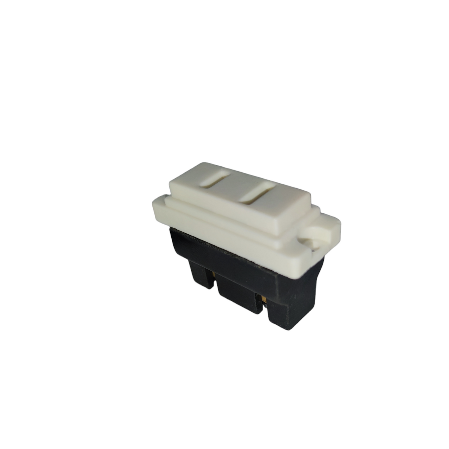 Surer flat pin outlet device 15A 125V switch in white and black for power points