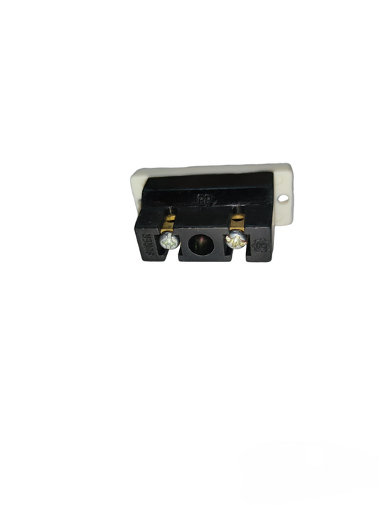 Surer flat pin outlet device 15A 125V black and white power point with screw terminals