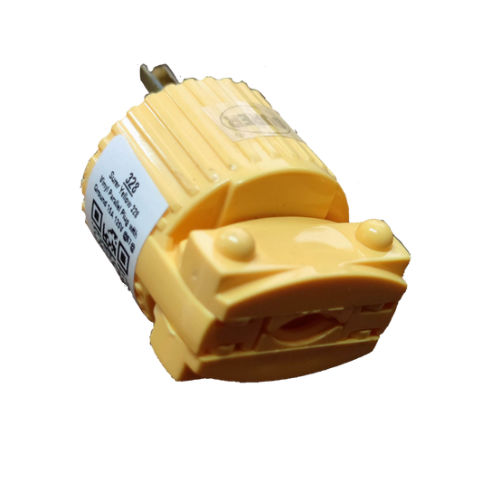 Surer Flat Pin with Ground Plug 15A 125V yellow power plug for electrical connections