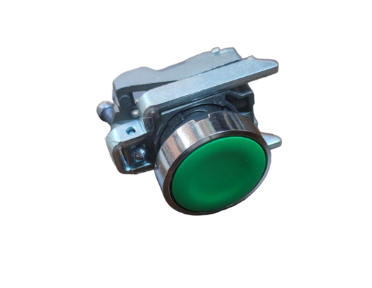 Schneider Switch Spring Return 2A 220V Green Normally Open push button switch for power control