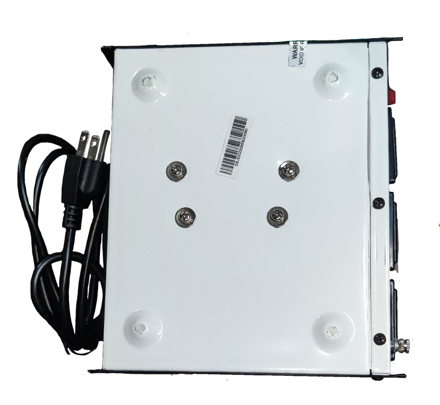Techno Tamashi 500W AVR Servo Motor for door chimes and bells with power cord and mounting screws
