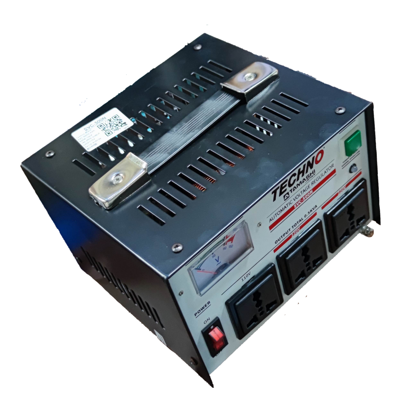 Techno Tamashi 500W AVR Servo Motor automatic voltage regulator for door chimes and bells