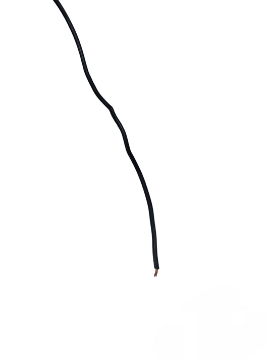Philflex TF Wire Stranded Black - 1 Meter for versatile electrical applications