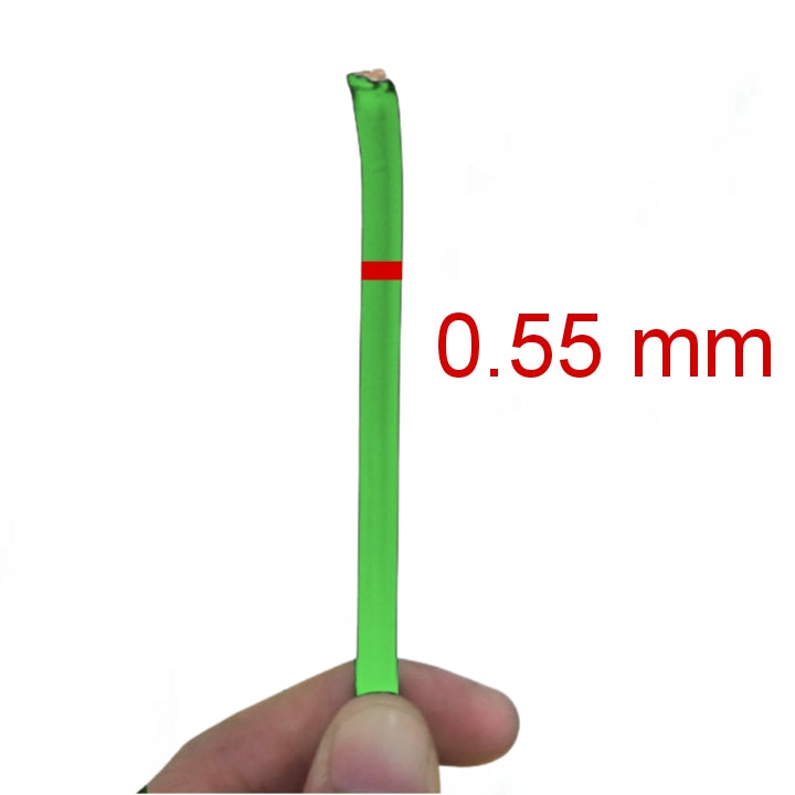 Phelps Dodge THWN Stranded AWG 8 Green wire held with 0.55 mm thickness for electrical use